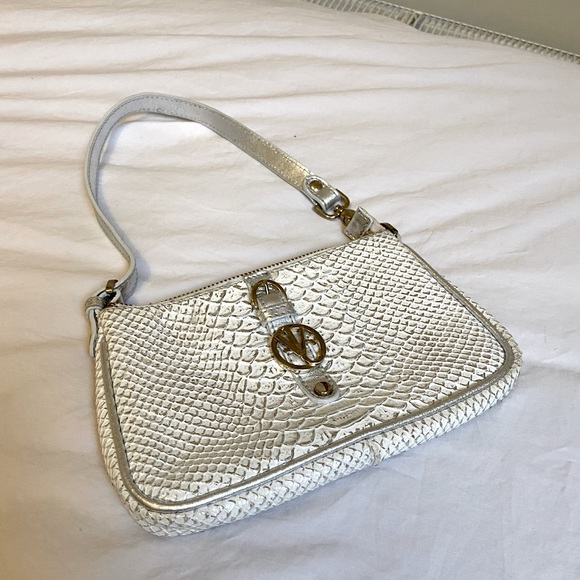VERSACE WHITE CROCODILE MINI LURSE - Picture 1 of 11